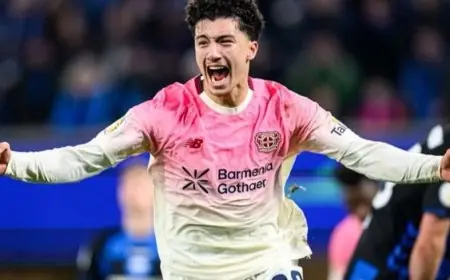 النجم الجزائري مازا يقود ليفركوزن لتأهل مثير في كأس ألمانيا