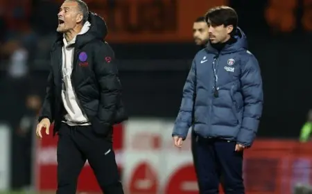 لويس إنريكي يفاجئ لاعبي باريس بتصريح صادم بعد التعثر أمام لوريان: “لم نستحق الفوز”
