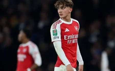 ماكس داومان يسجل اسمه كأصغر لاعب يبدأ مباراة في تاريخ أرسنال