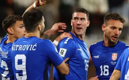 صربيا تلجأ لبطل أوفييدو لإحياء آمالها في تصفيات كأس العالم