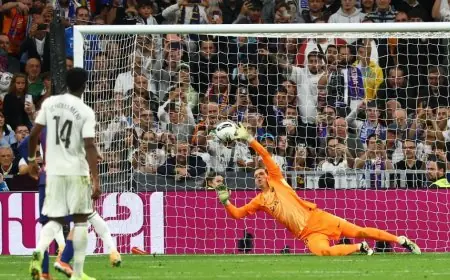 تشيزني يكشف السر وراء تصديه المذهل لركلة جزاء مبابي في الكلاسيكو