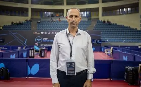 عمرو فهمي يهدف لتحقيق رقم قياسي من الميداليات في بطولة مصر الدولية لتنس الطاولة