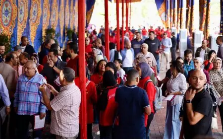 انتخابات الأهلي تسجل إقبالًا تاريخيًا بمشاركة 11768 عضوًا في التصويت
