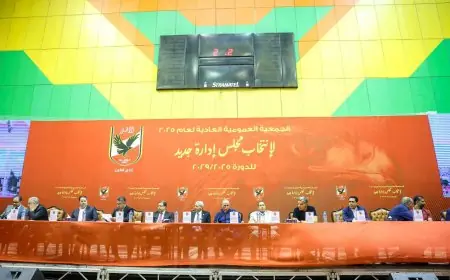 تفويض مجلس إدارة الأهلي من قبل الجمعية العمومية لجدول الأعمال