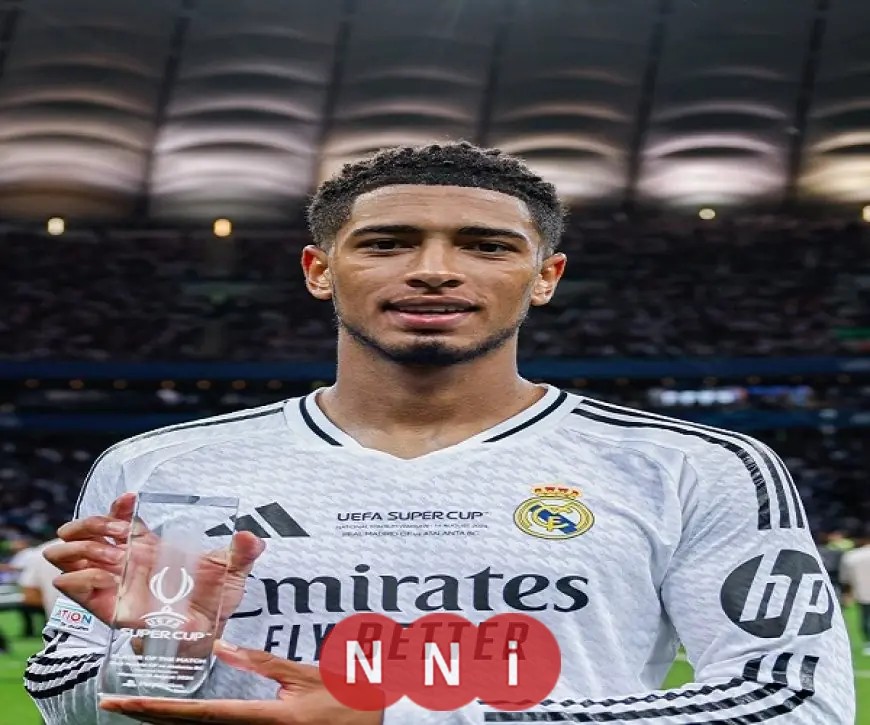 بيلينجهام يفوز بجائزة لاعب العام في إنجلترا لعام 2025