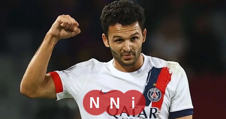 غونسالو راموس يكسر رقم مبابي القياسي بهدف رائع ضد برشلونة