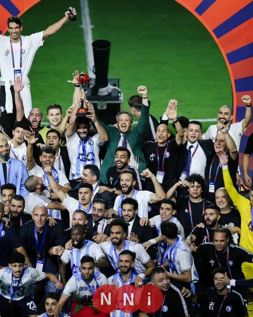 بيراميدز يعبّر عن شكره لوزير الرياضة وأبو ريدة بعد الفوز بكأس القارات الثلاث
