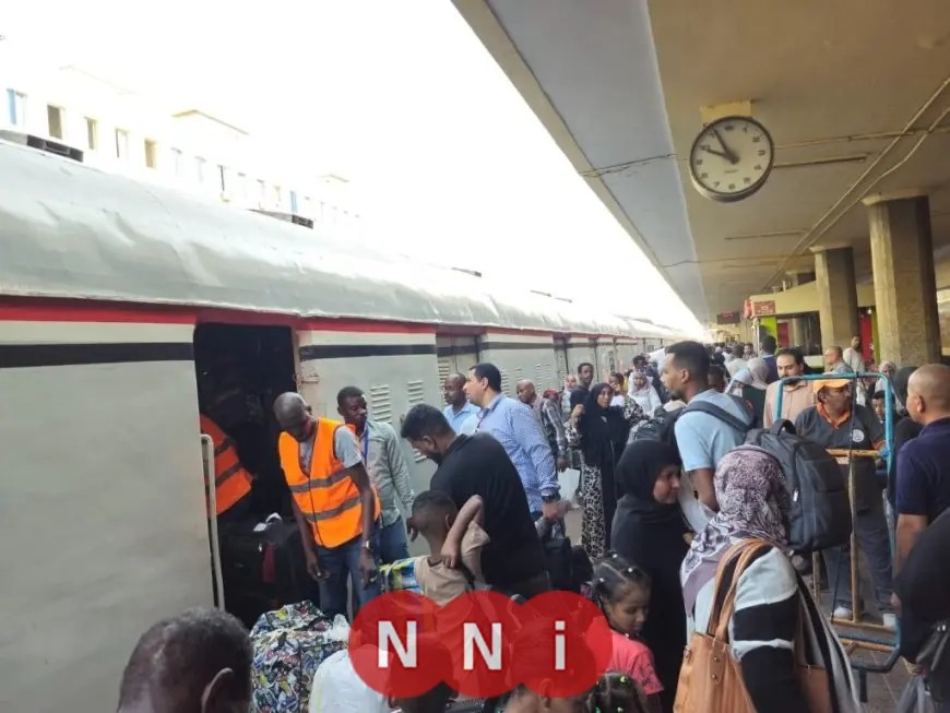الرحلة 22 لقطارات العودة الطوعية تربط السودانيين بديارهم عبر سكك حديد مصر