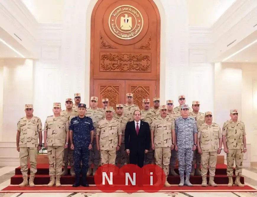 اجتماع مهم بين الرئيس السيسي والمجلس الأعلى للقوات المسلحة لمناقشة التطورات في الكيان العسكري