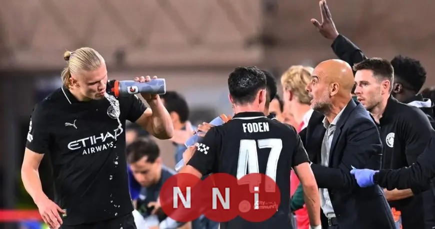 جوارديولا يسخر من حلم برشلونة: هالاند عبقري على أرض الملاعب