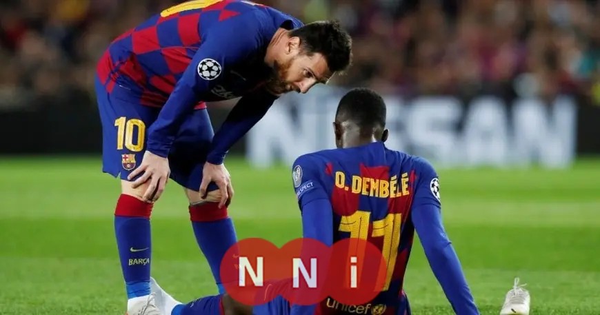 ديمبيلي يكشف سر الصورة الأكثر قربًا لقلبه مع الأسطورة ميسي في برشلونة