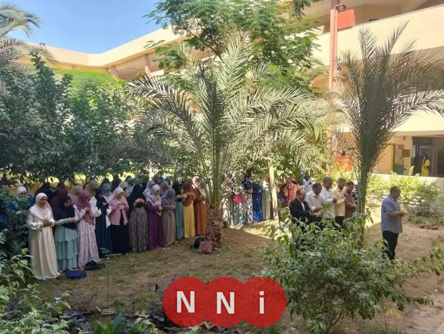 كلية الدراسات الإسلامية للبنات بالسادات تؤدي صلاة الغائب تكريما للعالم الجليل الدكتور أحمد عمر هاشم