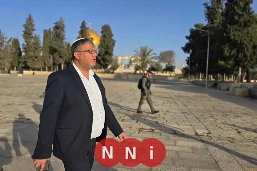 بن جفير يقتحم ساحات المسجد الأقصى وموجة غضب تتصاعد