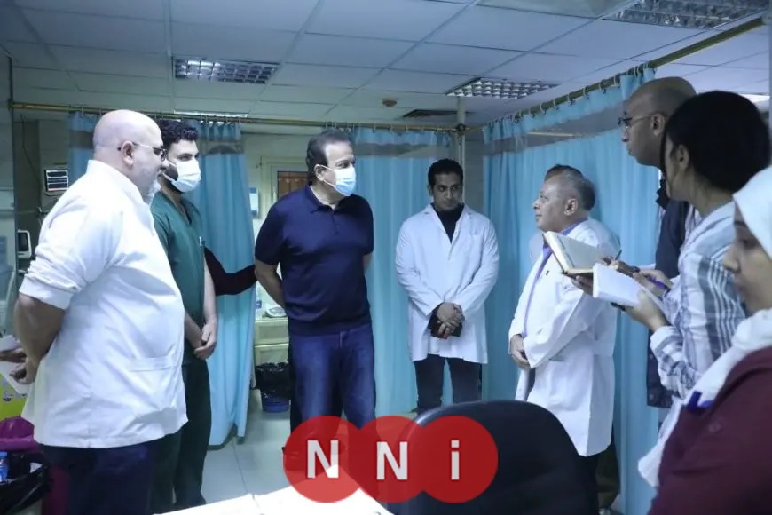 وزير الصحة يأمر بتوفير الإنترنت في وحدات العناية المركزة بمستشفى منشية البكري العام