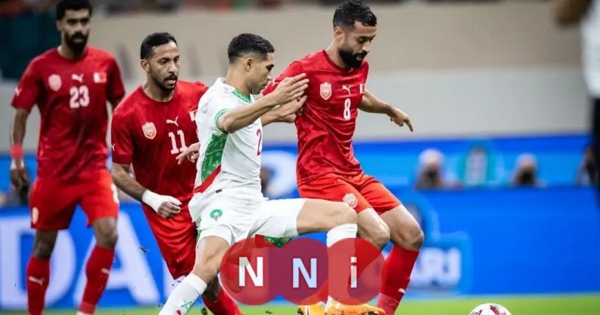 رأسية الياميق تقود المغرب لانتصار مثير على البحرين