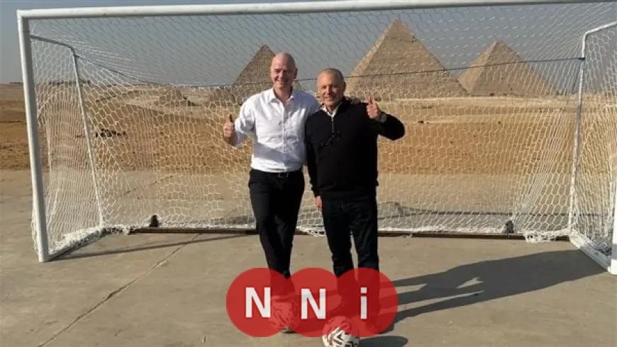 رسميا: إنفانتينو يهنئ أبو ريدة بتأهل مصر لكأس العالم