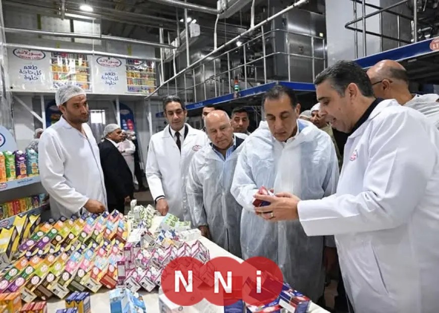 رئيس الوزراء يقوم بزيارة تفقدية لمصنع عبور لاند في مدينة العبور