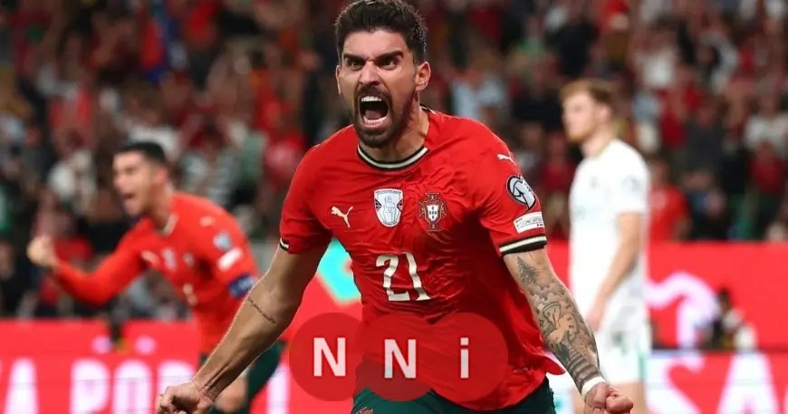 روبن نيفيز يُعبر عن امتنانه لجوتا عقب تسجيله أول هدف للبرتغال برقم الصديق الراحل