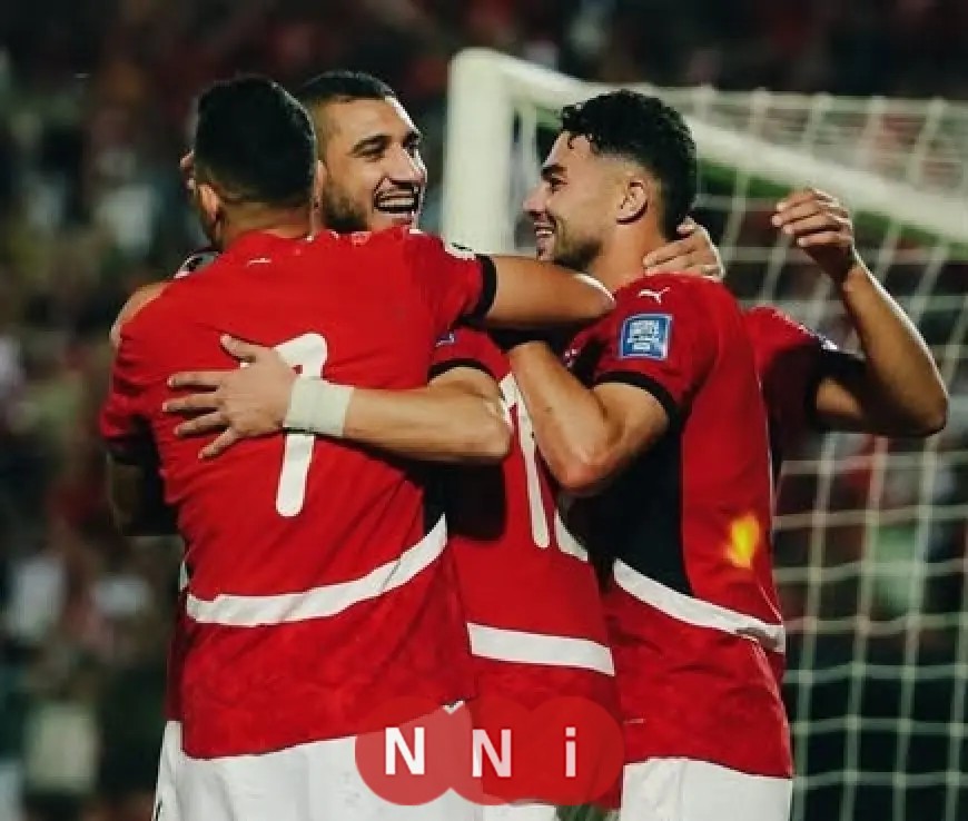 منتخب مصر يتفوق على غينيا بيساو في الشوط الأول ضمن تصفيات الكان