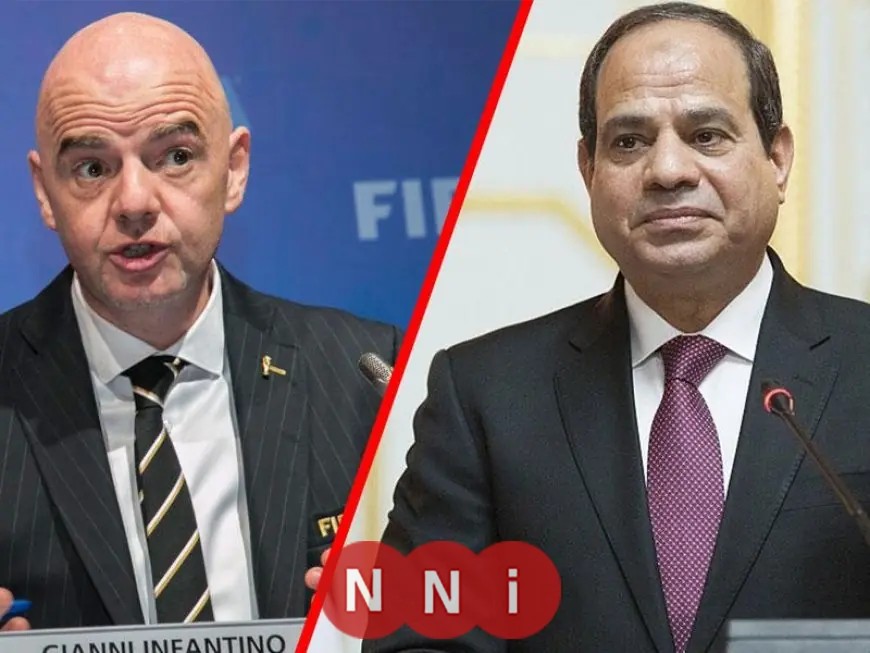 الرئيس السيسي يلتقي إنفانتينو في قمة السلام بشرم الشيخ لتعزيز التعاون الدولي