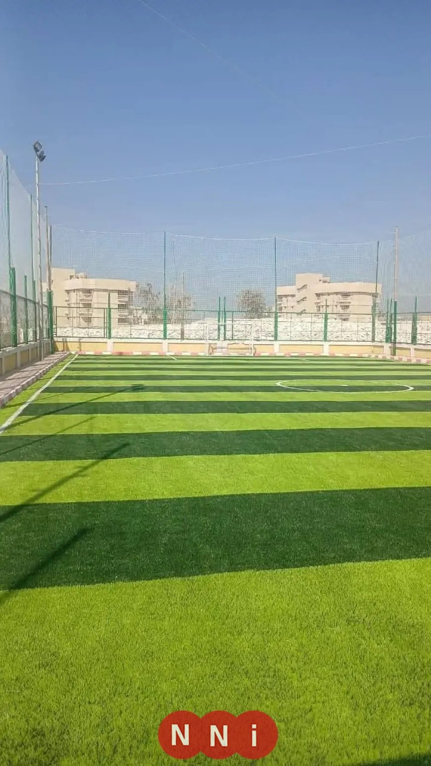 افتتاح ملعب خماسي جديد بمركز شباب بني خالد في المنيا من قبل وزارة الشباب والرياضة