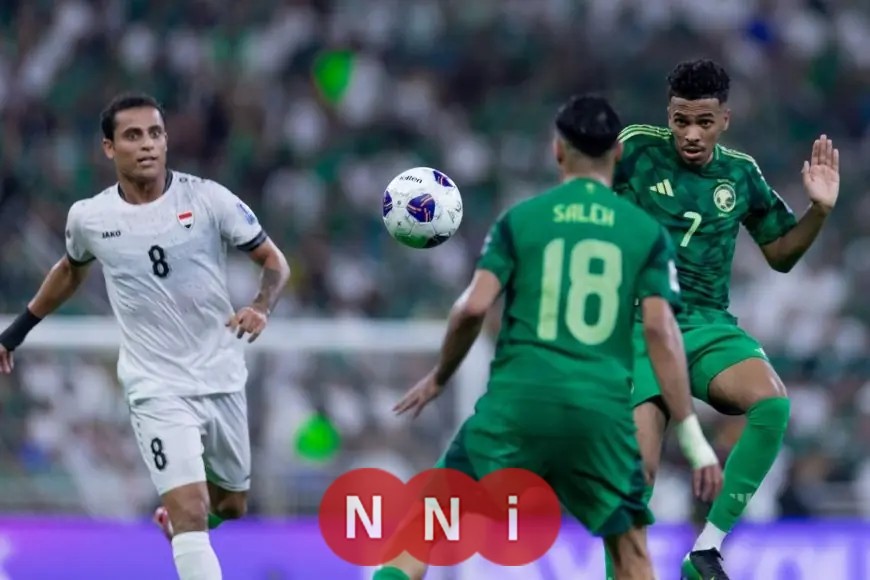 التعادل السلبي يسيطر على الشوط الأول بين السعودية والعراق في مواجهة حاسمة بتصفيات كأس العالم 2026