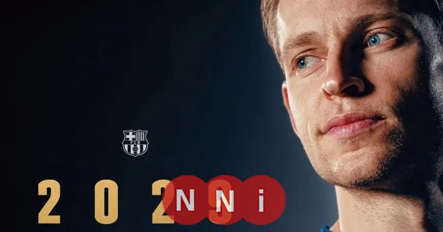 برشلونة يمدد عقد دي يونغ حتى عام 2029 لتعزيز خط الوسط