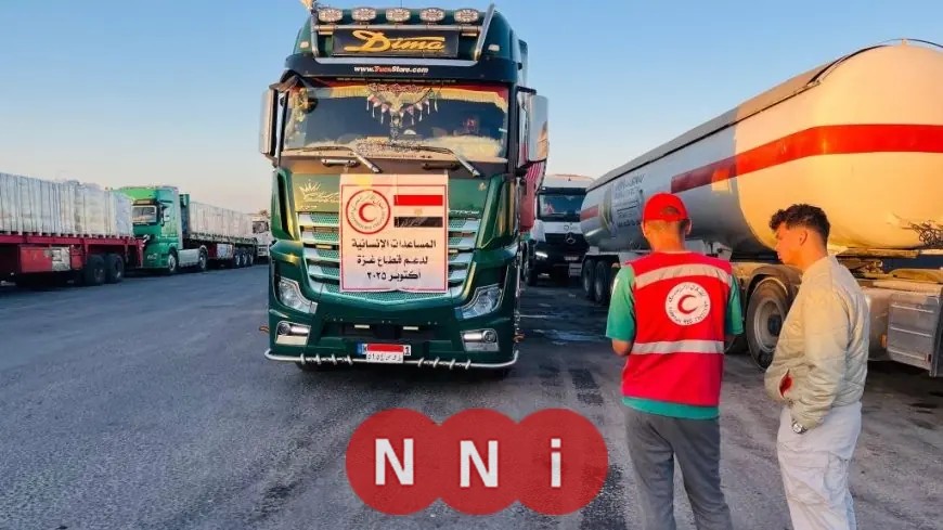 الهلال الأحمر يوزع 10 آلاف طن مساعدات إغاثية عاجلة لدعم غزة