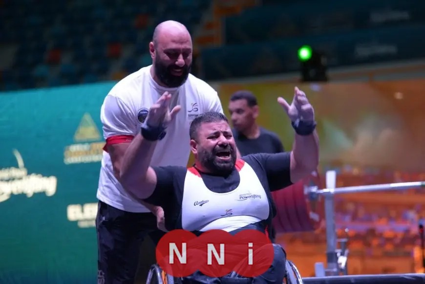 إنجاز كبير: هاني عبد الهادي يحصد فضية بطولة العالم لرفع الأثقال البارالمبية