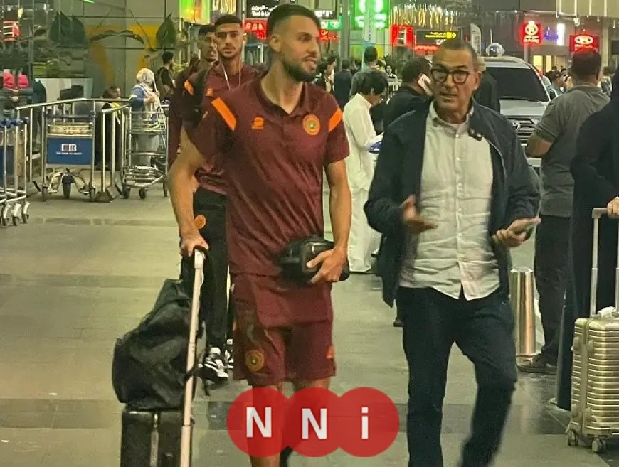 بعثة نهضة بركان تصل إلى القاهرة استعدادًا لمواجهة بيراميدز في السوبر الإفريقي