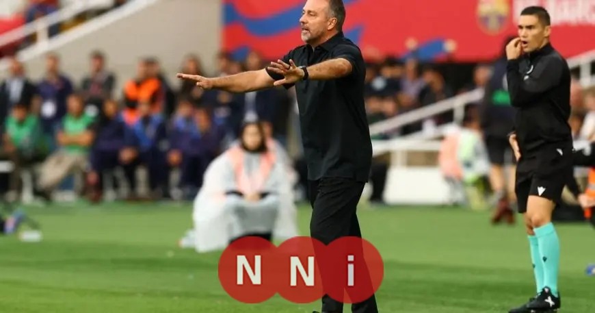 هانزي فليك يتخلى عن هدوئه ويغيب عن مباراة الكلاسيكو بين برشلونة وريال مدريد