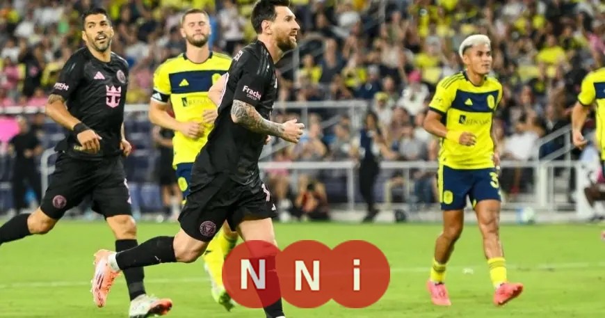 ميسي يتألق بهاتريك ويحرز الحذاء الذهبي
