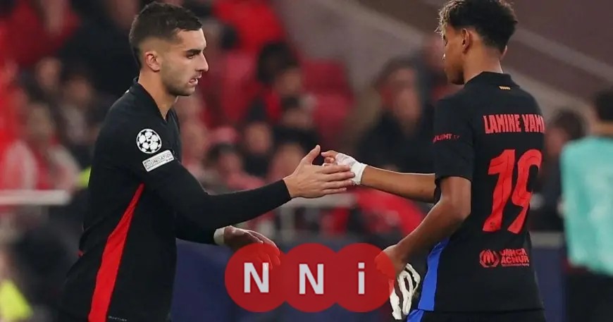 توريس يعود لتشكيلة برشلونة وسط غياب كريستنسن في مواجهة أولمبياكوس