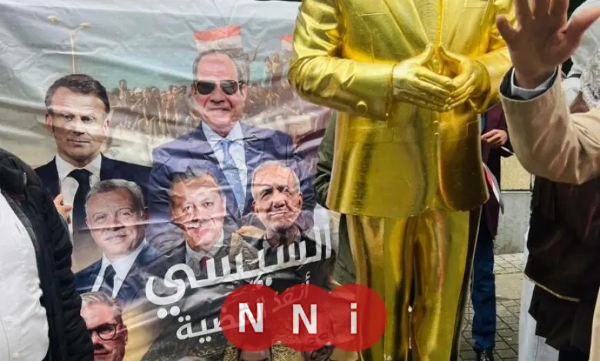 استقبال جماهيري ضخم للرئيس السيسي في بروكسل للمشاركة في القمة المصرية الأوروبية