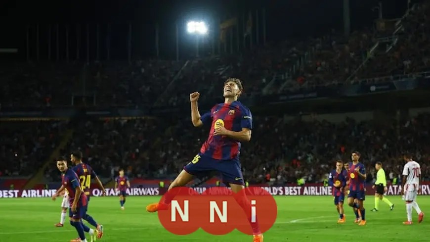 برشلونة يسحق أولمبياكوس بستة أهداف في دوري أبطال أوروبا الجولة الثالثة