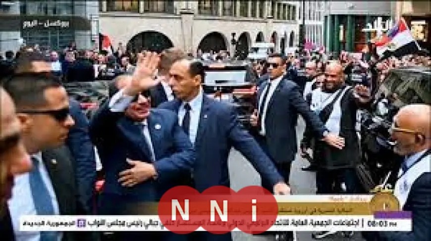 أحمد موسى: ملحمة وطنية رائعة بصناعة المصريين في استقبال الرئيس السيسي ببروكسل