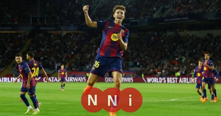 فيرمين لوبيز من برشلونة يتألق ويحقق لقب لاعب الأسبوع في دوري أبطال أوروبا