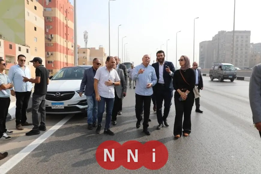 محافظ القاهرة يراقب اللمسات الأخيرة لمشروع تحسين الرؤية البصرية على الطريق الدائري