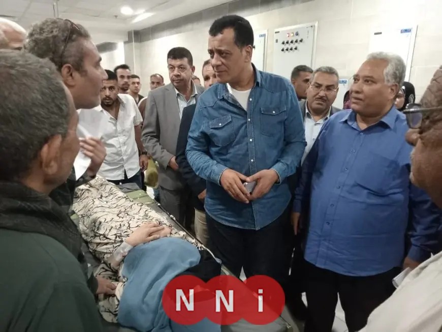 نقابة معلمي سوهاج تدعم المصابين في حادث جرجا: كسور وجروح وكدمات