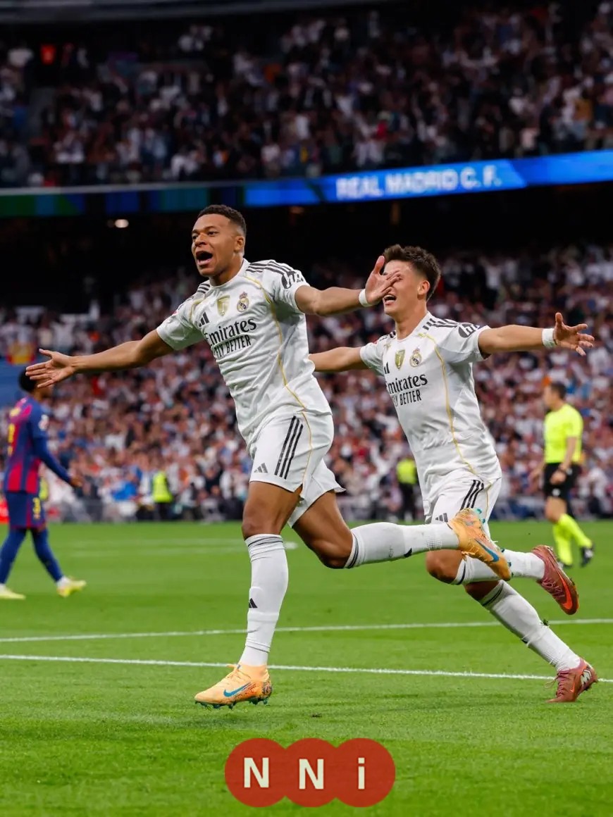 ريال مدريد يتفوق بثنائية رائعة على برشلونة في الشوط الأول من الكلاسيكو المثير
