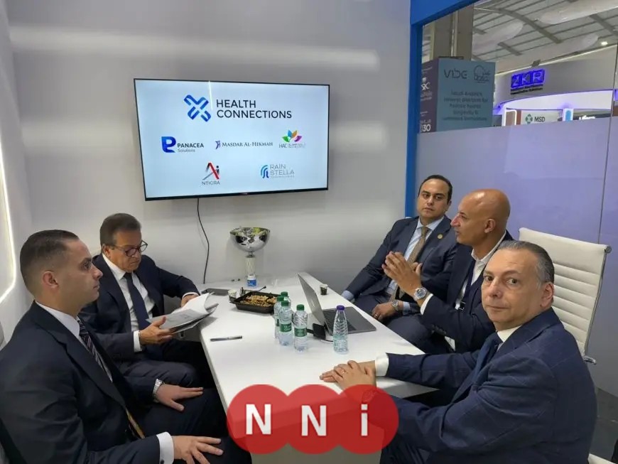 وزير الصحة يلتقي ممثلي E-Health وRain Stella في ملتقى الصحة العالمي 2025 لتحسين الرعاية الصحية