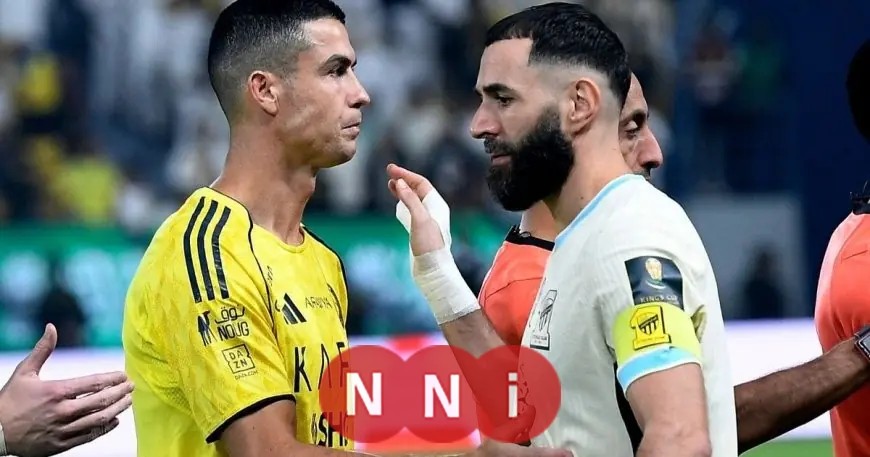 بنزيما وعوار يقودان الاتحاد للتفوق 2-1 على النصر في الشوط الأول