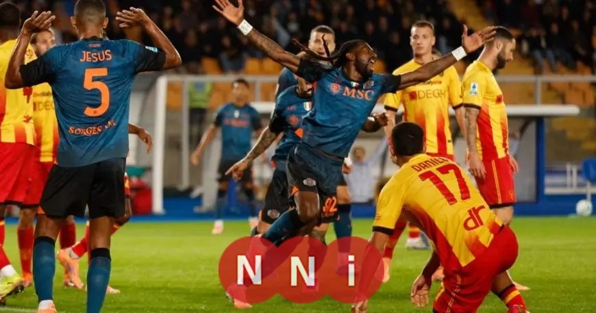 نابولي يتفوق بصعوبة على ليتشي ويعزز موقعه في صدارة الدوري الإيطالي