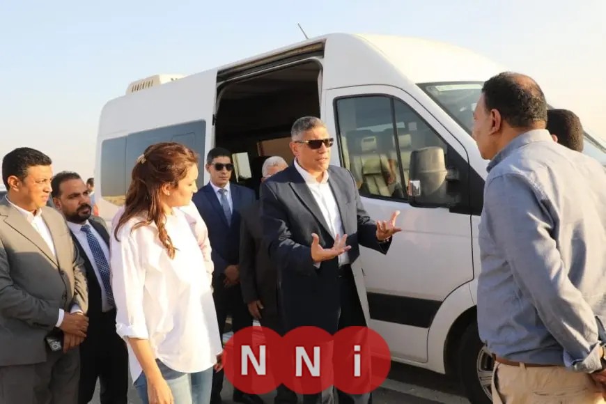 محافظ الجيزة يشرف على تجميل وإنارة محيط المتحف المصري الكبير استعدادًا للافتتاح المنتظر