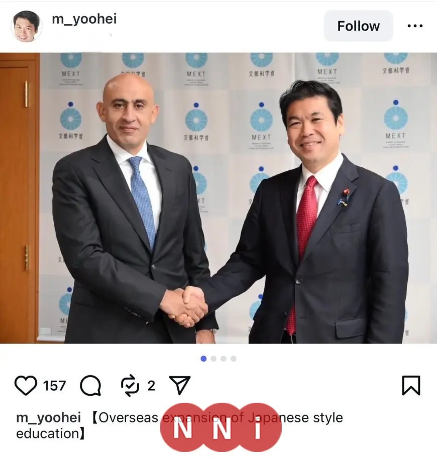 وزير التعليم الياباني يثني على اجتماع الوزير محمد عبد اللطيف ودور المدارس المصرية اليابانية في تعزيز التعليم