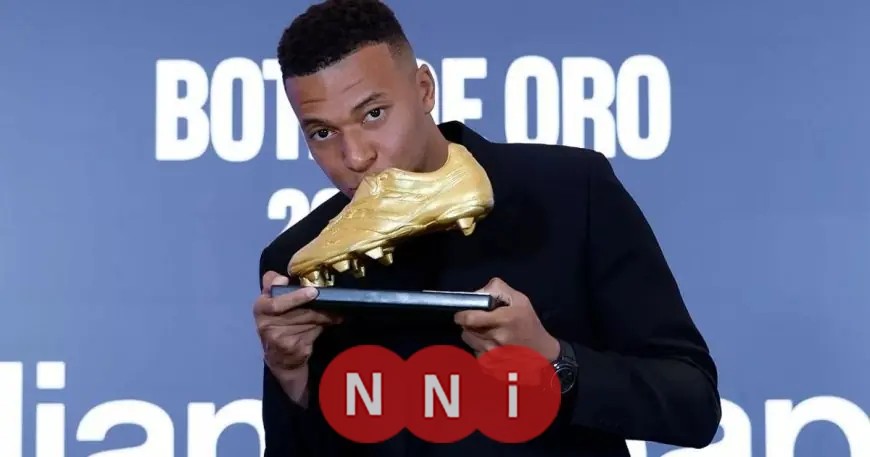 ريال مدريد يحتفل بالحذاء الذهبي لمبابي بعرض مميز لـ 31 هدفاً