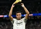 كيليان مبابي يشارك فرحة الحذاء الذهبي مع عشاق ريال مدريد