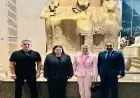 زيارة تاريخية لوزيرة شؤون الشباب البحرينية إلى المتحف المصري الكبير بتنظيم وزارة الشباب والرياضة
