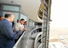 وزير الإسكان يراجع تقدم تنفيذ أبراج الداون تاون وكوبري C19 في العلمين الجديدة
