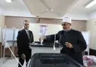 مفتي الجمهورية يُشارك في انتخابات مجلس النواب 2025 ويسجل صوته